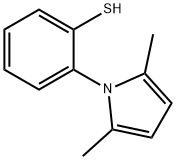 2-(2,5-DIMETHYL-1H-PYRROL-1-YL)BENZENETHIOL 结构式