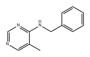 N-苄基-5-甲基嘧啶-4-胺 结构式