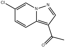 1-(6-氯吡唑并[1,5-A]吡啶-3-基)乙烷-1-酮 结构式