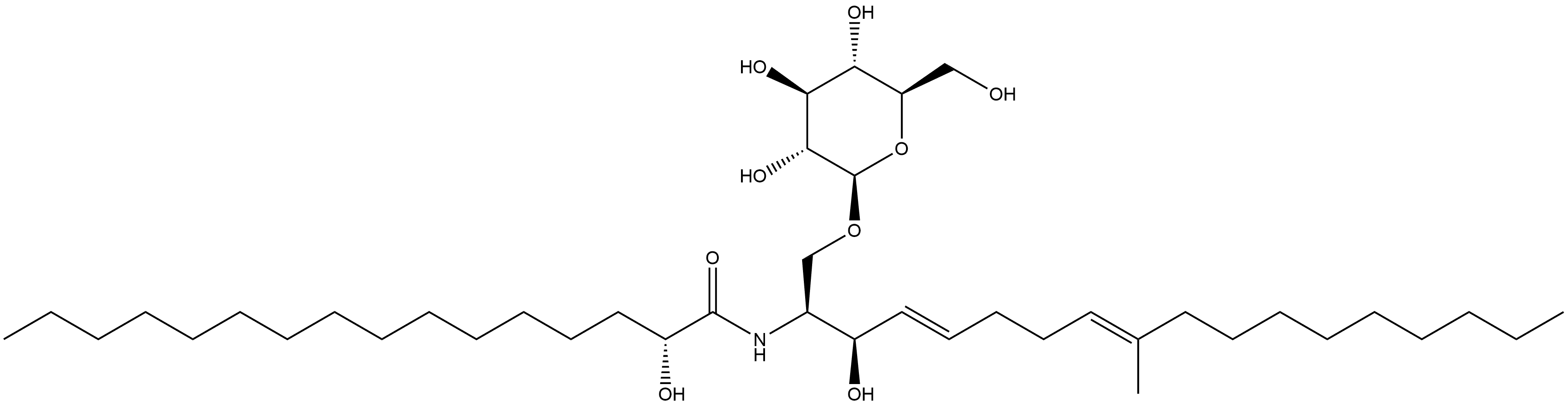 脑苷脂 B 结构式