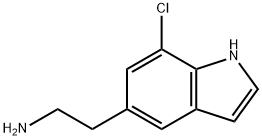 2-(7-chloro-1H-indol-5-yl)ethan-1-amine 结构式