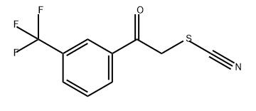 Thiocyanic acid, 2-oxo-2-[3-(trifluoromethyl)phenyl]ethyl ester 结构式