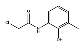 Acetamide, 2-chloro-N-(2-hydroxy-3-methylphenyl)- 结构式