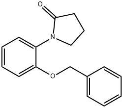 2-Pyrrolidinone, 1-[2-(phenylmethoxy)phenyl]- 结构式