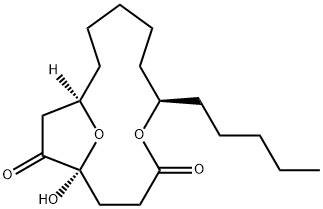 (-)-Gloeosporone 结构式