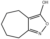 4H-?Cyclohept[c]?isoxazol-?3-?ol, 5,?6,?7,?8-?tetrahydro- 结构式