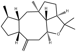 (+)-Epoxydictymene 结构式