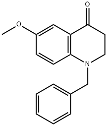 4(1H)-Quinolinone, 2,3-dihydro-6-methoxy-1-(phenylmethyl)- 结构式