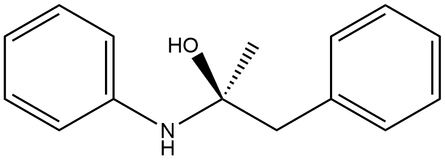 (βS)-β-(Phenylamino)benzenepropanol 结构式