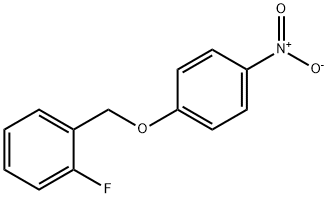 Benzene, 1-fluoro-2-[(4-nitrophenoxy)methyl]- 结构式