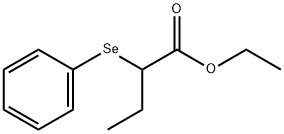 Butanoic acid, 2-(phenylseleno)-, ethyl ester 结构式