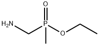 Phosphinic acid, (aminomethyl)methyl-, ethyl ester (9CI) 结构式