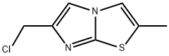 6-(氯甲基)-2-甲基咪唑并[2,1-B]噻唑 结构式