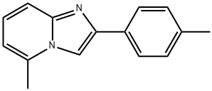 5-甲基-2-(对甲苯基)咪唑并[1,2-A]吡啶 结构式