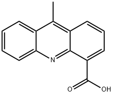 4-Acridinecarboxylic acid, 9-methyl- 结构式