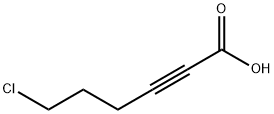 2-Hexynoic acid, 6-chloro- 结构式