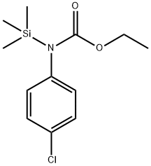 Ethyl (4-chlorophenyl)(trimethylsilyl)carbamate 结构式