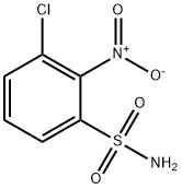 Benzenesulfonamide, 3-chloro-2-nitro- 结构式