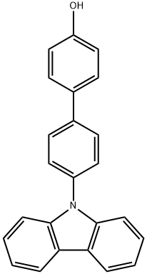 4'-(9H-咔唑-9-基)-[1,1'-联苯]-4-醇 结构式