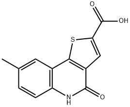 8-Methyl-4-oxo-4,5-dihydrothieno[3,2-c]quinoline-2-carboxylic acid