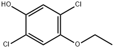 Phenol, 2,5-dichloro-4-ethoxy- 结构式