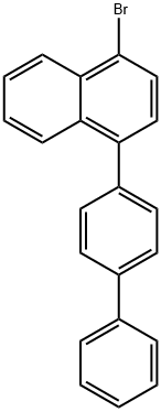 1-[1,1′-联苯基]-4-基-4-溴萘 结构式