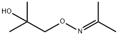 2-Propanone, O-(2-hydroxy-2-methylpropyl)oxime 结构式