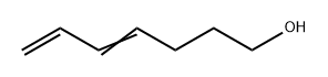 4,6-Heptadien-1-ol 结构式