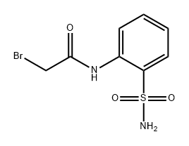 Acetamide, N-[2-(aminosulfonyl)phenyl]-2-bromo- 结构式