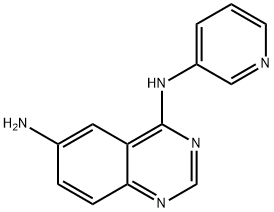 N4-(Pyridin-3-yl)quinazoline-4,6-diamine 结构式