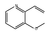 2-ETHENYL-3-METHOXYPYRIDINE 结构式