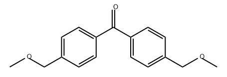 Methanone, bis[4-(methoxymethyl)phenyl]- 结构式