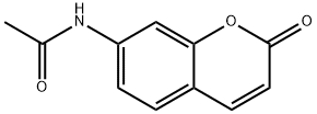 N-(2-Oxo-2H-chromen-7-yl)acetamide 结构式