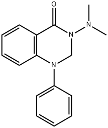 3-(Dimethylamino)-1-phenyl-2,3-dihydroquinazolin-4(1H)-one 结构式