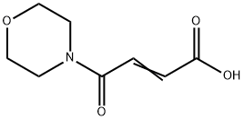 4-(吗啉-4-基)-4-氧代丁-2-烯酸 结构式