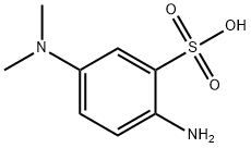 Benzenesulfonic acid, 2-amino-5-(dimethylamino)- 结构式