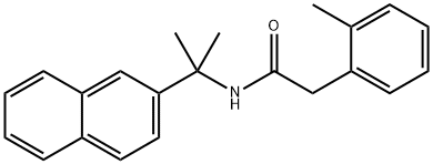 N-(2-(Naphthalen-2-yl)propan-2-yl)-2-(o-tolyl)acetamide 结构式