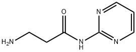 Propanamide, 3-amino-N-2-pyrimidinyl- 结构式