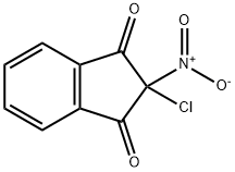 2-Chloro-2-nitro-1H-indene-1,3(2H)-dione 结构式