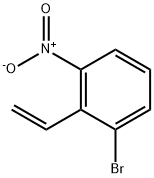 Benzene, 1-bromo-2-ethenyl-3-nitro- 结构式