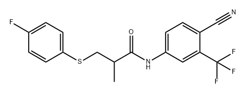 比卡鲁胺杂质32 结构式