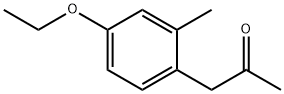 2-Propanone, 1-(4-ethoxy-2-methylphenyl)- 结构式