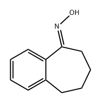 5H-Benzocyclohepten-5-one, 6,7,8,9-tetrahydro-, oxime, (5E)- 结构式