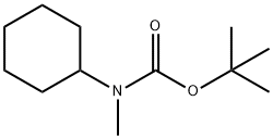 tert-butyl N-cyclohexyl-N-methylcarbamate 结构式
