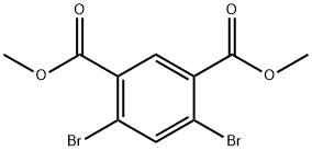 4,6-二溴间苯二甲酸二甲酯 结构式