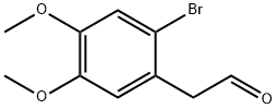 Benzeneacetaldehyde, 2-bromo-4,5-dimethoxy- 结构式