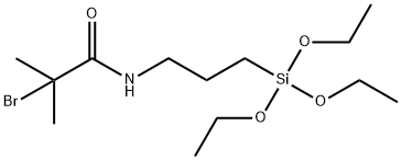 2-溴-2-甲基-N-(3-(三乙氧基硅)丙基 )丙酰胺 结构式