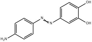 1,2-Benzenediol, 4-[2-(4-aminophenyl)diazenyl]- 结构式