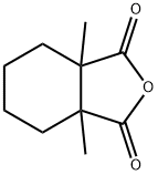 1,3-Isobenzofurandione, hexahydro-3a,7a-dimethyl- 结构式