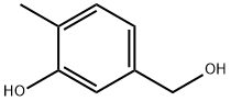 5-(羟甲基)-2-甲基苯酚 结构式